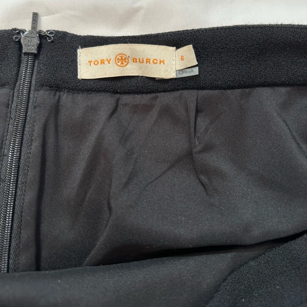 Tory Burch - Classic Black Women's Wool Skirt - Size 6